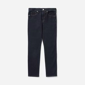 Everlane “The Slim 4-Way Stretch Organic Jean” (Dark Indigo” - 33/30